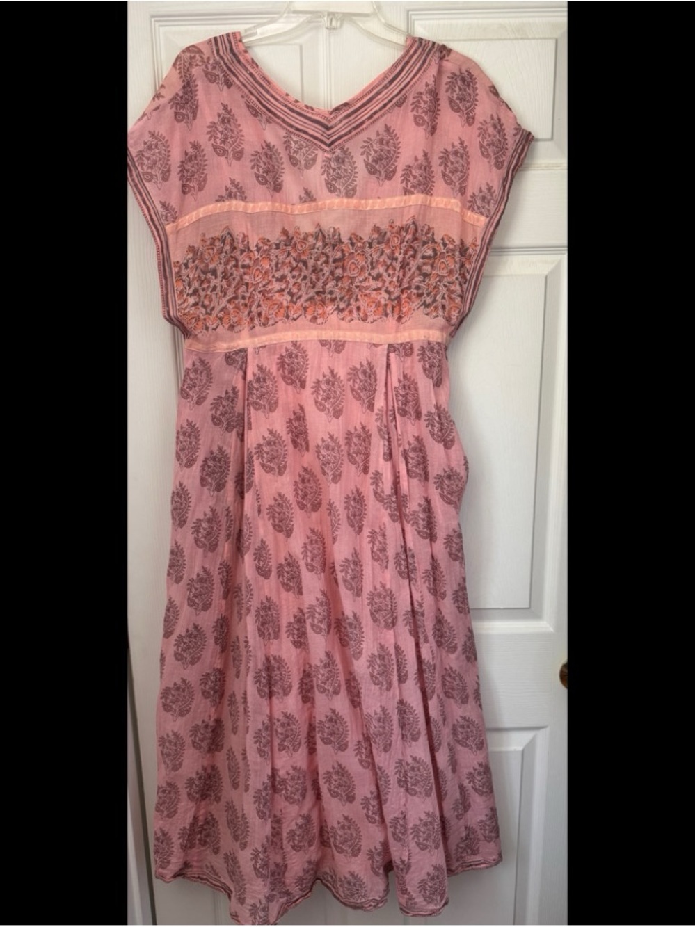 Free People Pink Paisley Maxi Dress - Picture 3 of 7